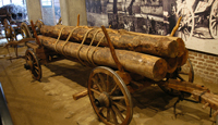 Oxen-drawn cart